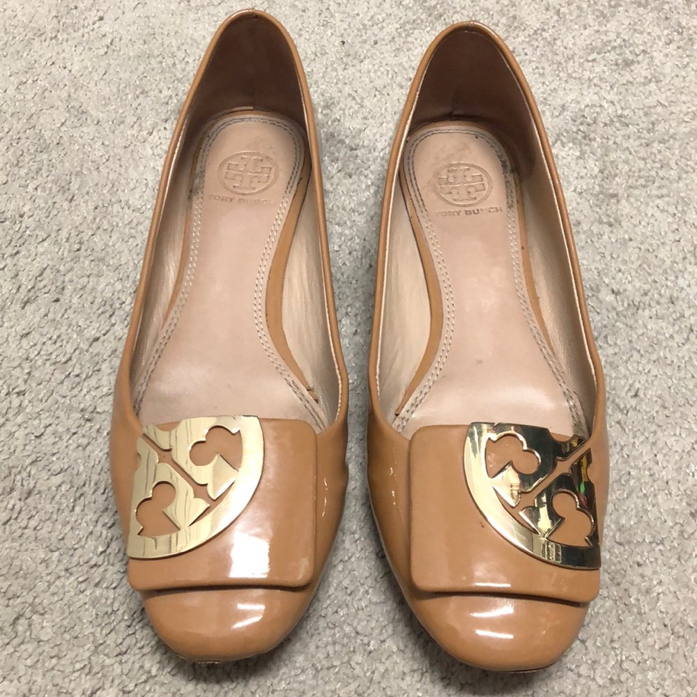 Tory Burch nude flats